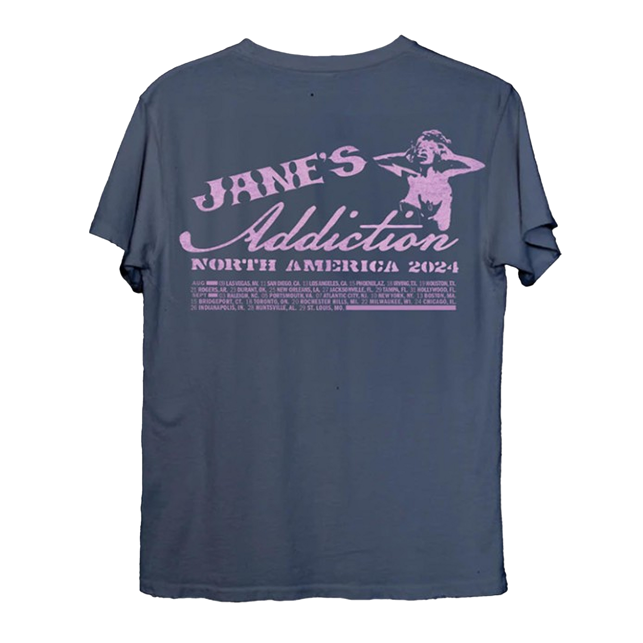 Jane's Live 2024 Grey Tee