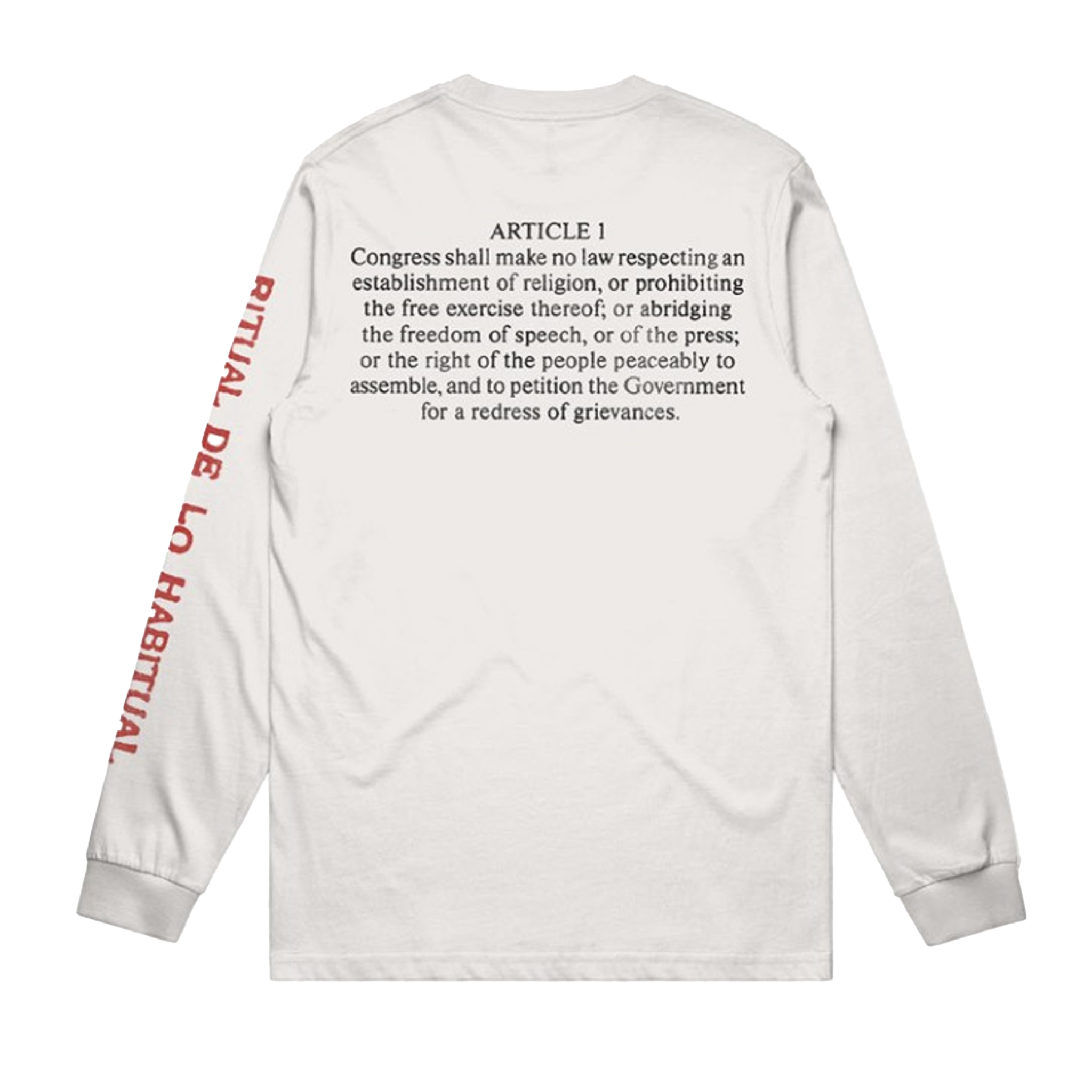 Jane's Addiction | Ritual White Longsleeve Jane's Addiction | Ritual White Longsleeve
